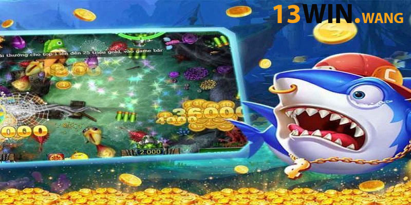 Hệ thống phòng chơi phong phú tại Bắn cá 13win
